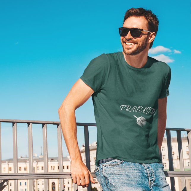 Camiseta Abrace a liberdade de viajar (Criador carregado)