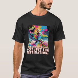 Camiseta Abrace a viagem, não apenas o destino