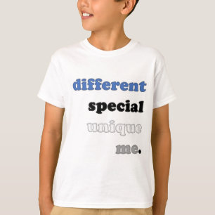 Camiseta Abrace diferenças - Azul
