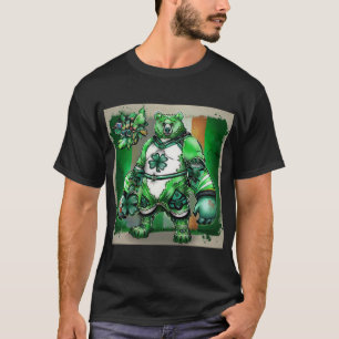 Camiseta Abrace o Espírito da Rua da Irlanda. Dia de Patric