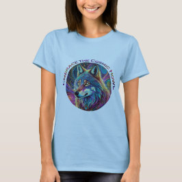 Camiseta Abrace o Lobo de Howl Cósmico