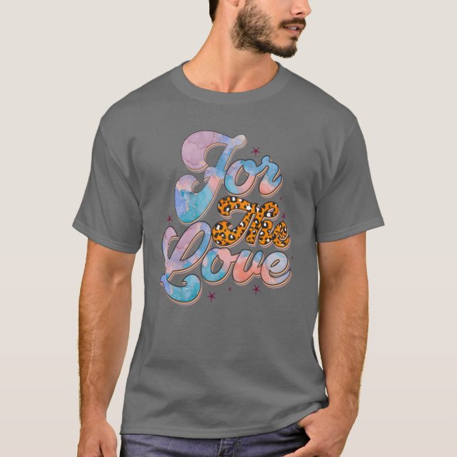 Camiseta Abrace o poder do amor com o nosso presente Forhe  (Frente)