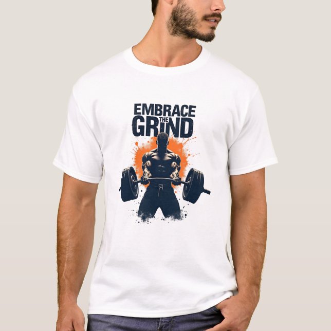Camiseta Abrace O Vento - Motivação De Giro Para Construção (Frente)