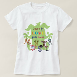 Camiseta Abrace seu monstro interno