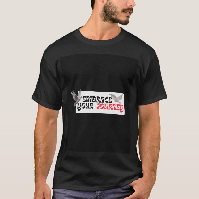 Camiseta Abrace sua jornada (Frente)