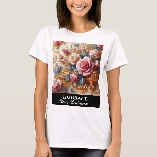Camiseta Abrace sua radiação (Frente)