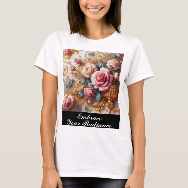 Camiseta Abrace sua radiação (Frente)