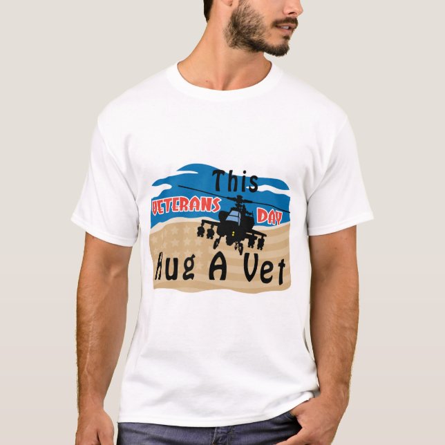 Camiseta Abrace um veterinário (Frente)