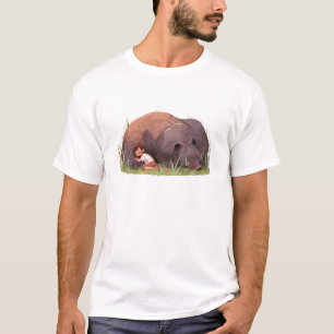 Camiseta Abraço Adorável De Barramento De Animais De Urso G