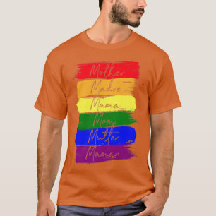 Camiseta Abraço Arco-Íris Livre Gay Orgulho Lésbico Gift2
