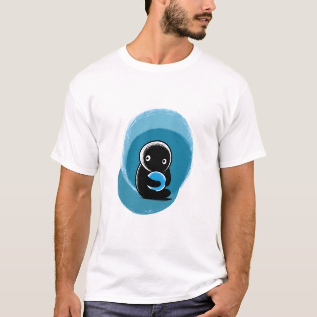 Camiseta Abraço Azul (Frente)