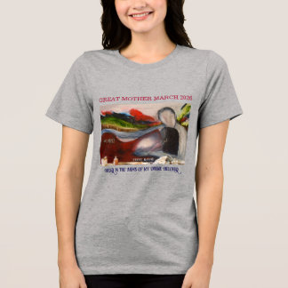 Camiseta "Abraço" da GRANDE MÃE MARCHA