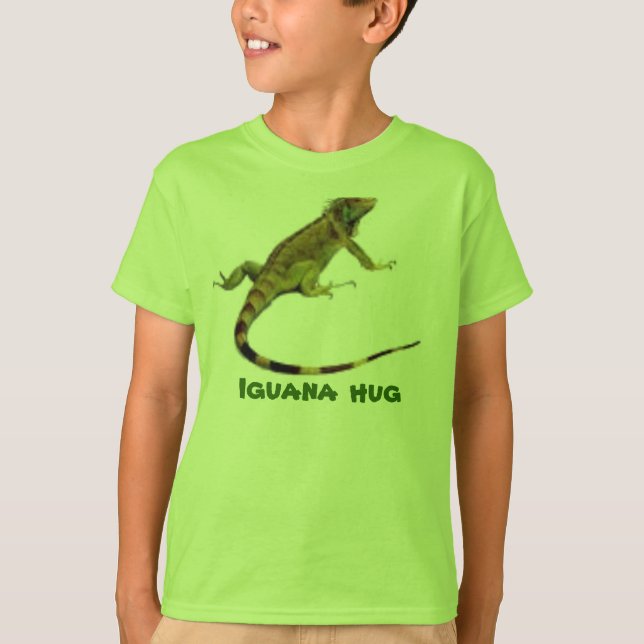 Camiseta Abraço da iguana (abraço do wanta de I) (Frente)