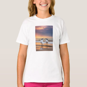 Camiseta Abraço da Maré – A Dança das Aves Litorâneas