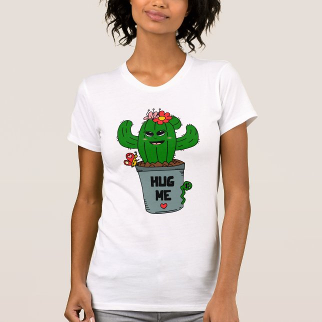 Camiseta Abraço de Cacto (Frente)