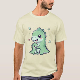 Camiseta Abraço de Dinossauro Adorável