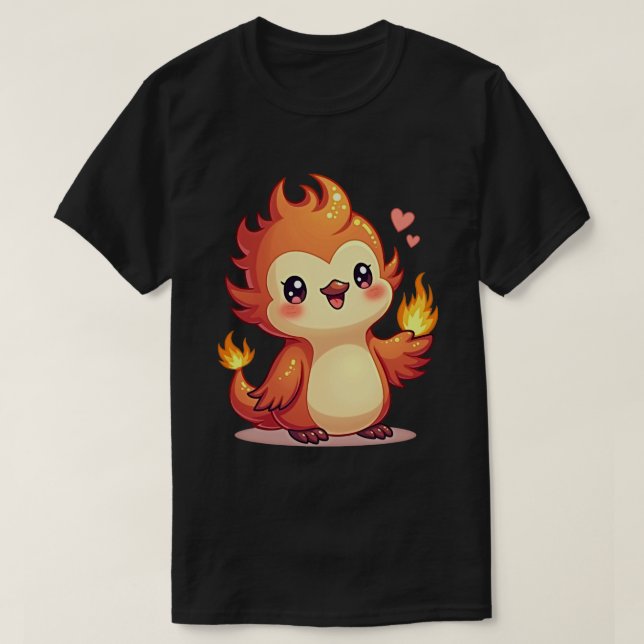 Camiseta Abraço de Fênix (Frente do Design)