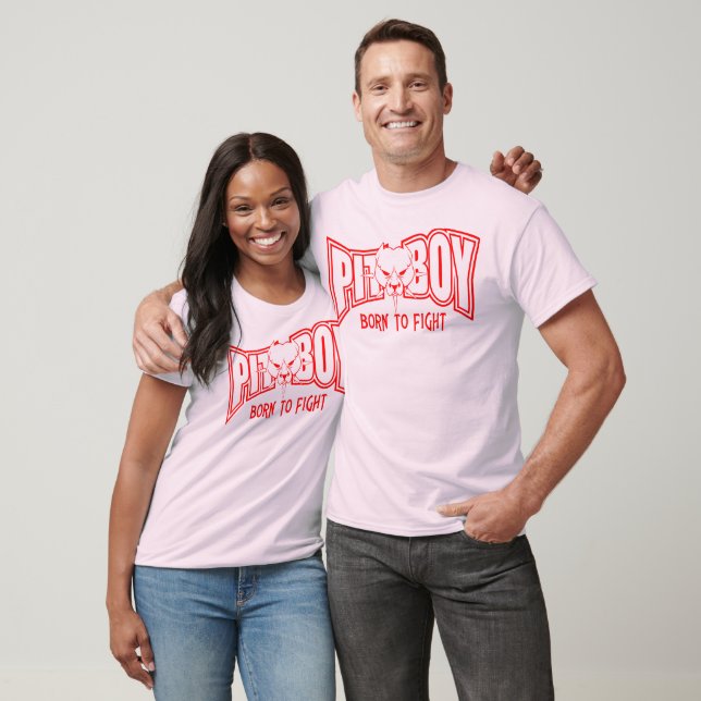 Camiseta Abraço de pele do PitBoy, manga longa (Unissex)