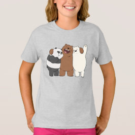 Camiseta Abraço do Grupo Bare Bears