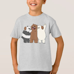 Camiseta Abraço do Grupo Bare Bears