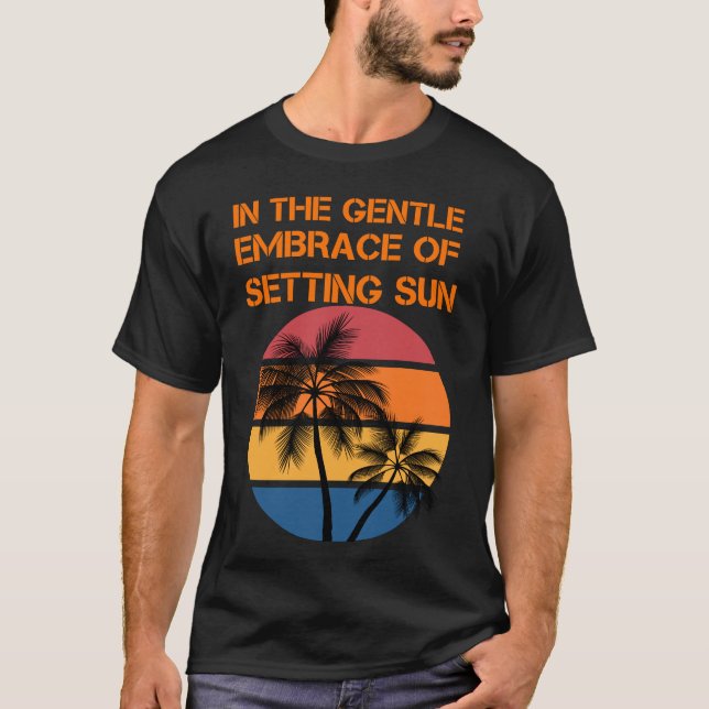 Camiseta Abraço do sol poente (Frente)