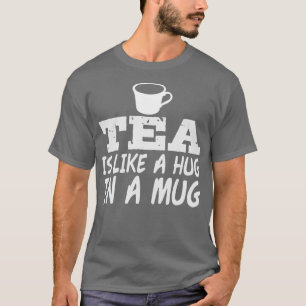 Camiseta Abraço Em Uma Piada De Canuta De Tea Drinker Betei