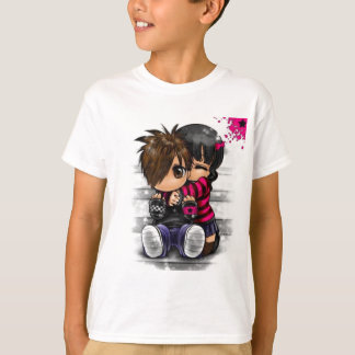 Camiseta abraço emo