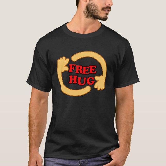 Camiseta abraço gratuito (Frente)