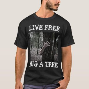 Camiseta Abraço Livre ao Vivo Uma Camisa-Gótico-T-Shirt Z
