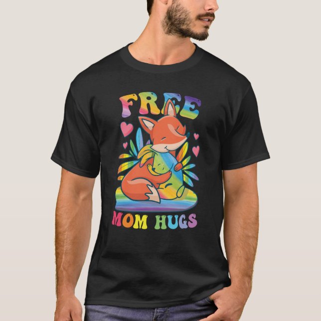 Camiseta Abraços 3 da mãe grátis (Frente)