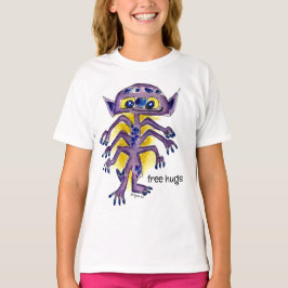 Camiseta Abraços Alienígenas Grátis