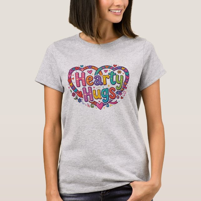 Camiseta Abraços Calorosos (Frente)