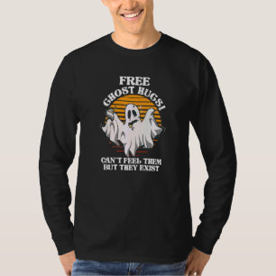 Camiseta Abraços de Fantasma Gratuitos Não Posso Sentir Mas
