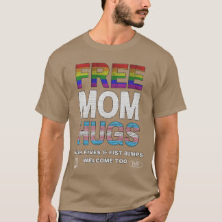 Camiseta Abraços de Mãe Grátis com Orgulho engraçado