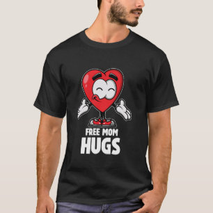 Camiseta Abraços de Mãe Gratuito Mãe Amorosa Mãe Bonita Fel