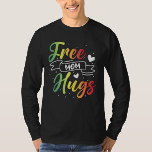Camiseta Abraços de Mãe Gratuitos LGBT Transgênero Bissexua