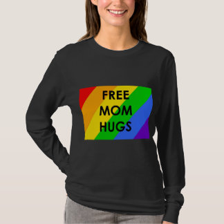 Camiseta Abraços de Mãe Gratuitos Manga Longa