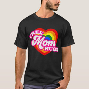 Camiseta Abraços de mamãe grátis para as mulheres LGBTQ Org