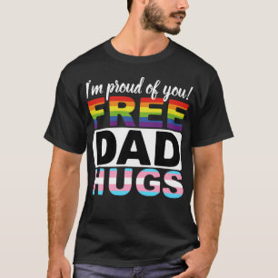Camiseta Abraços de Pai grátis. Estou orgulhoso de você!