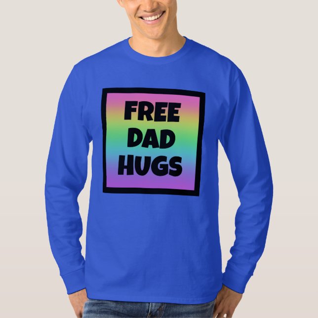 Camiseta Abraços de Pai Gratuito (Frente)