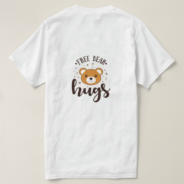 Camiseta Abraços de Urso Para Sempre (Verso do Design)