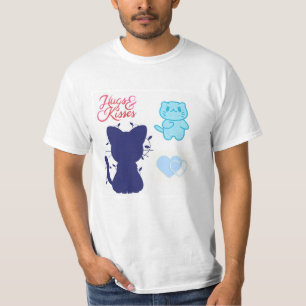 Camiseta Abraços e Beijos – Momentos de Amor de Desenhos An