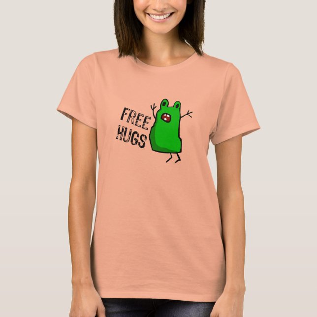 Camiseta Abraços Grátis! (Frente)