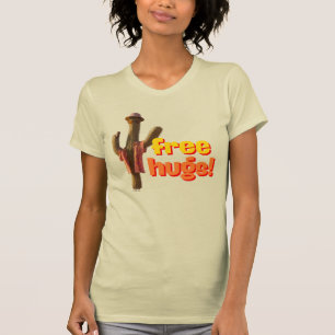 Camiseta Abraços Grátis!