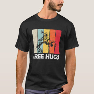 Camiseta Abraços Grátis Lutador Pro Luta Divertida