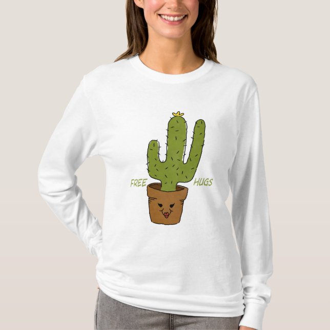 Camiseta abraços gratuitos (Frente)