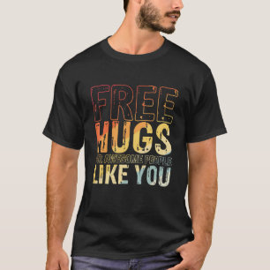 Camiseta Abraços Gratuitos Dizendo Abraço Festival Incrível