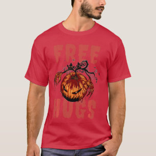 Camiseta Abraços Gratuitos Noite de Halloween Malvado Assas