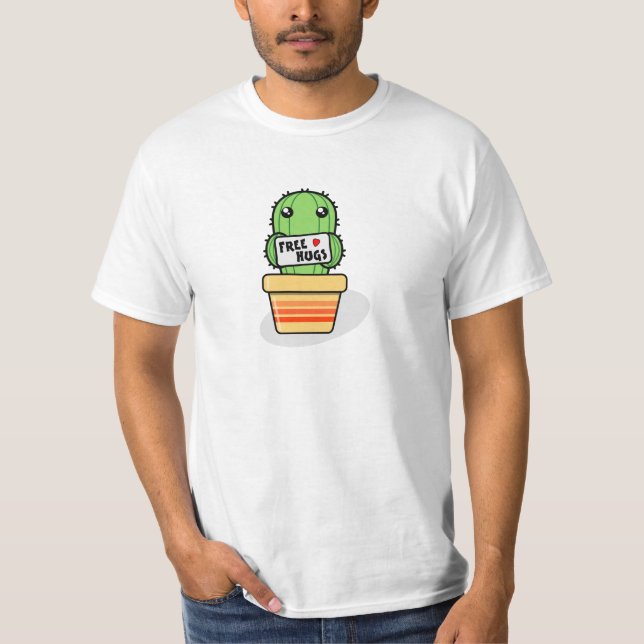 Camiseta Abraços gratuitos T-Shirt (Frente)