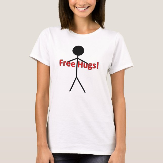Camiseta Abraços livres (Frente)
